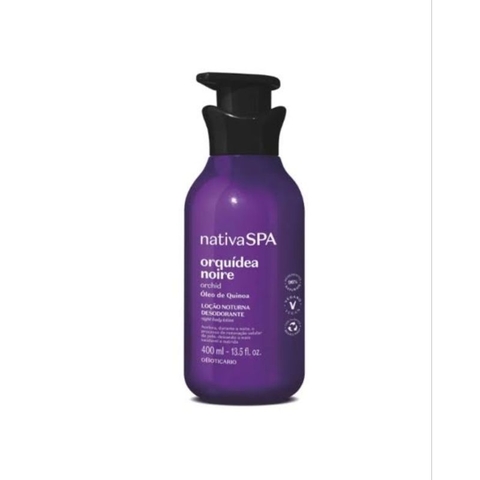Loção Hidratante Desodorante Corporal Nativa SPA Orquídea Noire 400ml O Boticário