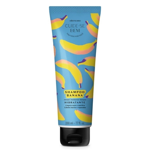 Shampoo Banana Cuide-se Bem Feira 230ml O Boticário