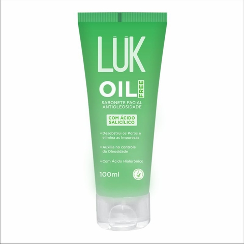 Sabonete Facial Antioleosidade Luk Oil Free c/ Ácido Salicílico 100ml