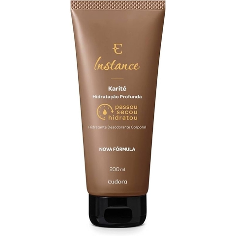 Hidratação Desodorante Corporal Instance Karité 200ml Eudora