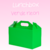 LUNCH BOX JUMBO VERDE NEON