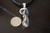 Dije De Cuarzo Blanco Montado En Plata Ley .925 Adornado. - ARTESANOSMEX