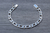 Pulsera Uno Por Uno De Plata Ley .925 Para Caballero on internet