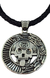 Dije De Disco De La Muerte De Teotihuacán De Plata 925