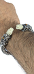 Brazalete De Plata 925 Con Jaguares Tallados A Mano