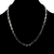 Cadena Torsal Limado De Plata 925 Con Broche De Caja - ARTESANOSMEX