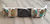 Pulsera De Plata .925 Con Turquesas Y Talla Azteca En Ébano