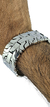 Image of Pulsera Gruesa De Grecas De Plata Ley 925 Para Hombre