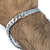 Pulsera Planchada Tejido Cubano De Plata Ley 925 en internet