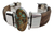 Pulsera De Madera Con Plata Y Turquesa Natural - buy online