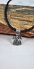 Dije De Tláloc De Plata 925 Con Zirconias Azules Y Collar - buy online