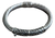 Brazalete De Plata 925 Tipo Yurman Con Grecas
