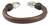 Brazalete De Piel Café Con Leones De Plata 925