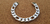 Pulsera Gruesa De Plata De Eslabones Tres Por Uno