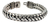 Pulsera Tejido Especial De Plata Ley .925 Para Hombre