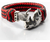 Pulsera De Piel Con Rinoceronte De Plata 925 - ARTESANOSMEX