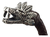 Brazalete De Piel Con Cabezas De Quetzalcoatl De Plata - online store