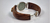 Pulsera De Madera Con Jade Y Plata Ley .925