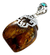 Dije De Ambar Montado En Plata Adornado Con Turquesa Natural - buy online