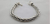 Image of Pulsera Tipo Torzal Con Broche T De Plata Ley .925 P Hombre