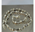 Cadena De Calaveras De Plata Ley 925 Con Dije De Calavera