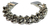 Pulsera Tejido Cubano Con Calaveras De Plata Ley 925