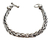 Pulsera Tipo Torzal Con Broche T De Plata Ley .925 P Hombre - buy online
