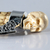 Image of Dije De Hacha De Plata Ley 925 Adornada Con Calavera