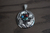 Dije De Plata Ley .925 Estilo Navajo Adornado Con Piedras - ARTESANOSMEX