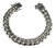 Imagen de Pulsera Tejido Cubano Gruesa De Plata Ley 925 Para Hombre
