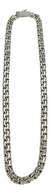Cadena Gruesa Tejido Chino De Plata 925 Para Hombre