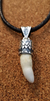Dije Coco Montado En Plata Ley .925 Con Collar De Piel - online store