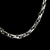 Cadena Torsal Limado De Plata 925 Con Broche De Caja