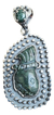 Dije De Perfil Maya De Jade Montado En Plata Ley .925 en internet