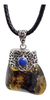 Dije De Piedra Natural De Chiapas Montado En Plata Con Lapis - buy online