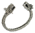 Image of Brazalete De Quetzalcoatl De Plata 925 Para Hombre