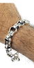 Pulsera De Herraduras De Plata Ley 925 Para Hombre - buy online