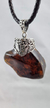 Dije De Piedra Natural De Chiapas Montado En Plata Fina