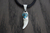 Dije Amuleto De Plata Ley .925 Adornado Con Turquesa Natural - online store