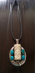 Dije Navajo De Plata Con Guerrero Tallado Y Turquesas - buy online