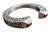 Brazalete De Plata 925 Con Grecas Y Cornalinas on internet