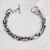 Pulsera Gruesa Torzal Limado De Plata Ley .925 - ARTESANOSMEX
