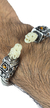 Brazalete De Plata 925 Con Jaguares Tallados A Mano - buy online