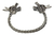 Brazalete De Dragones De Plata 925 Para Caballero