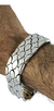 Pulsera De Plata Con Grecas Y Figuras Ovales De Plata - buy online