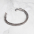 Pulsera Tejido Fino De Plata Ley 925 Broche De Caja - online store