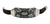 Pulsera De Piel Tejida Con Placa De Plata Con Turquesas