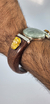 Pulsera De Madera Con Jade Y Plata Ley .925 on internet