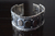 Pulsera Gruesa De Plata Ley .925 Con Calados Para Caballero