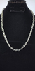Cadena De Herraduras De Plata Ley 925 - tienda en línea